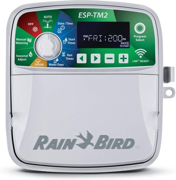 ESP-TM2 Rain Bird - Aparato de Control (6 Estaciones para Interior y Exterior)