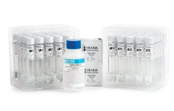HI94767B-50 Cubeta test Nitrógeno Total, 50 test - Rango  : 10 a 150 mg/L N