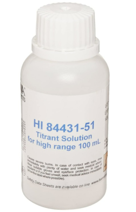Solución valorante rango alto para valorador, 100 ml HI-844431-51