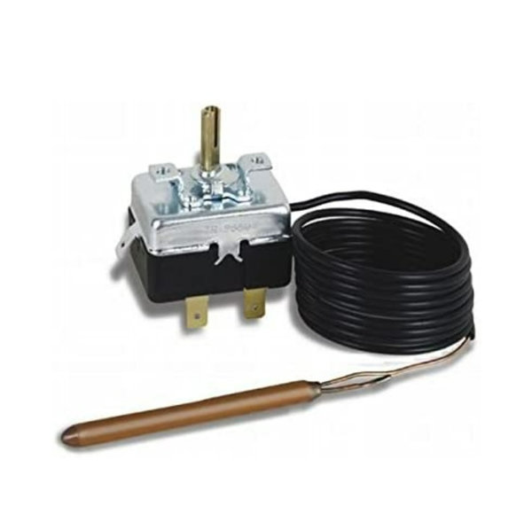 Campini, Kit TY95 0-200ºC termostato capilar regulación para instalar en caja; sonda 1 metro, freido