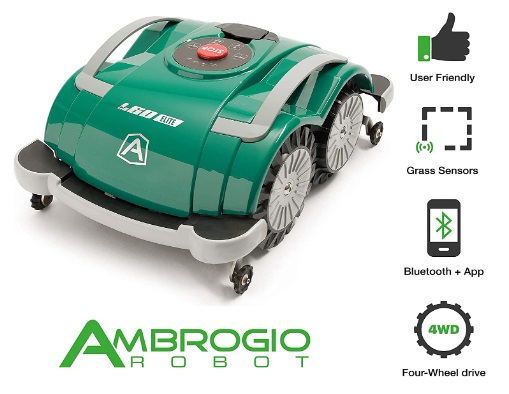Robot Ambrogio Cortacésped  L60 Elite, hasta 400 m2